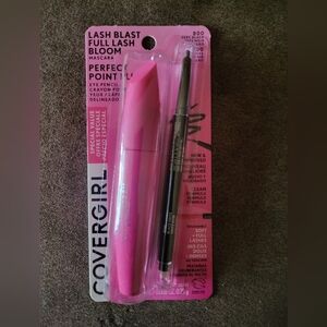 NEW COVERGIRL BLACK MASCARA AND EYE LINER!​